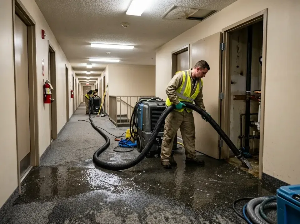 multi-unit-apartment-hallway-f-005 — frequently asked questions, Emergency Burst Pipe Water Extraction & Removal in Kingston…